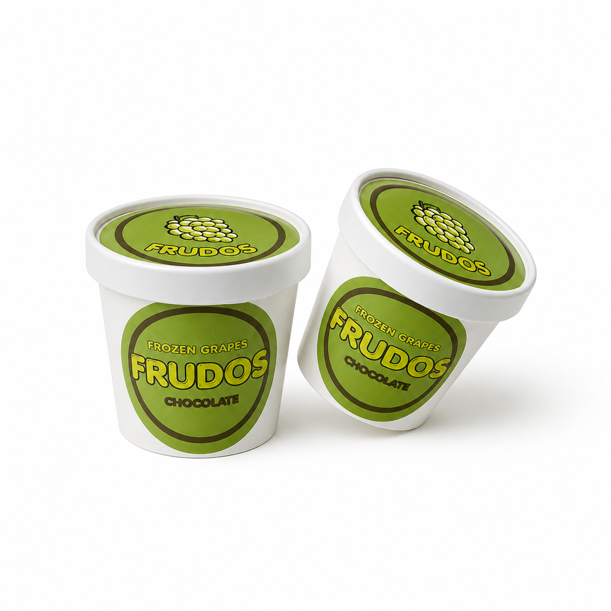 Frudōs Becher mit gefrorenen Trauben